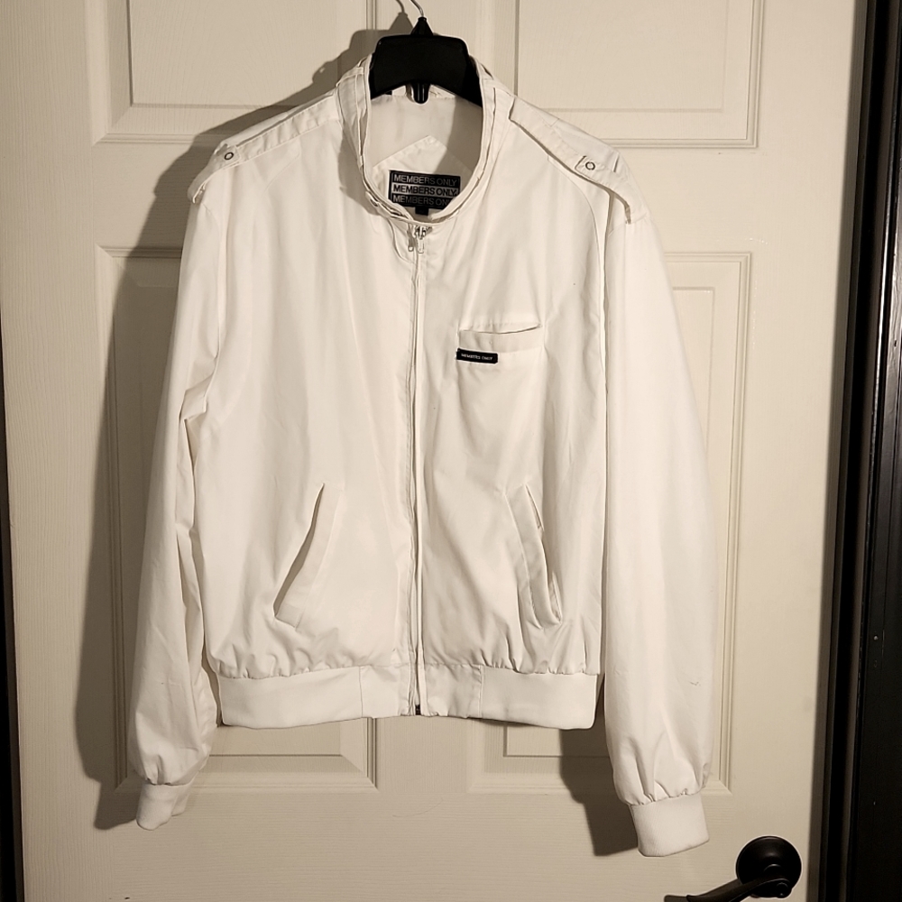 Retro members only jacket